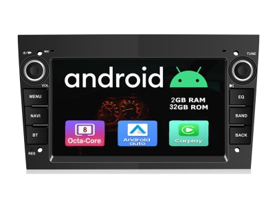 Opel-Black-Android-navigation-Radio.